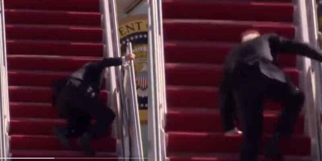 White House says wind blew over President of United States…three times White House says wind blew over President of United Statesthree times