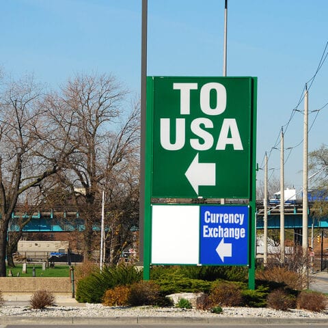 White house plans to reopen borders with canada and mexico to vaccinated travelers - photo licensed by shore news network.