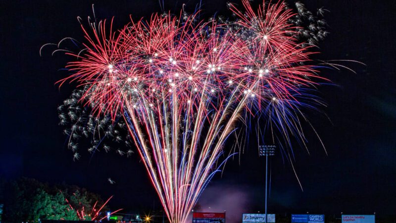 Summer Fireworks Schedule announced by the Jersey Shore BlueClaws