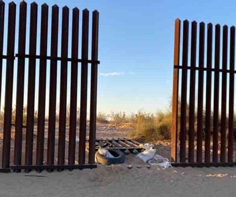 Agents arrest smugglers, discover loaded firearm