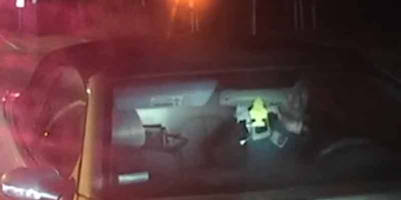 Drunk Driver Slams Into Sheriff Department Sargeant's Cruiser
