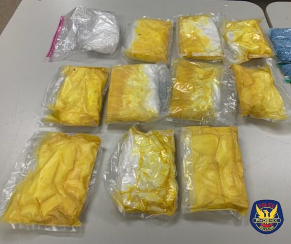 53,000 fentanyl pills, 11 pounds of meth seized during raid on phoenix home - photo licensed by shore news network.