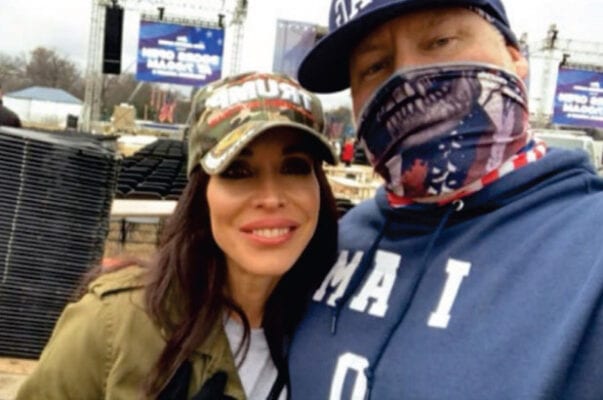 Cop files for divorce after FBI evidence from Capitol incursion showed her with another man