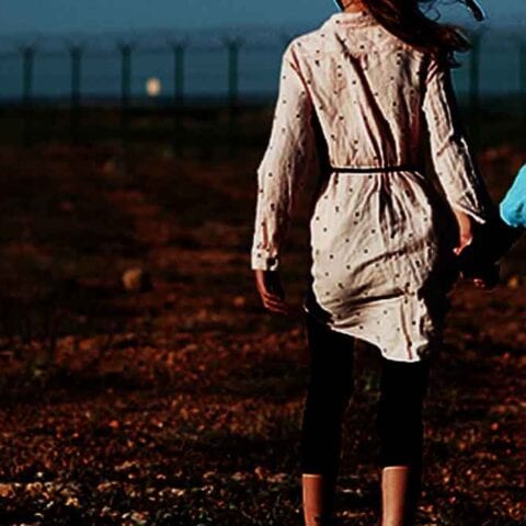 Stock photo: children at border