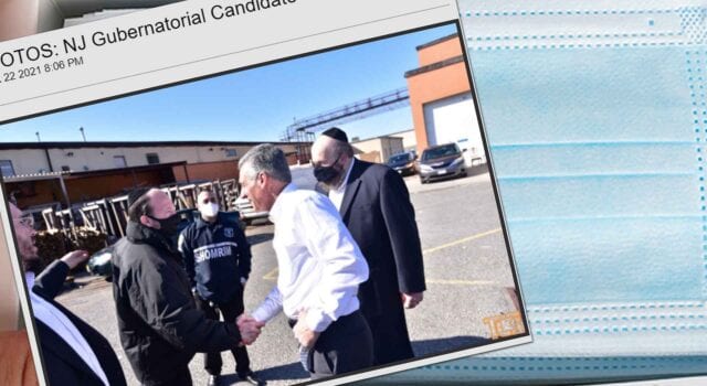 Ciattarelli slammed for going maskless at lakewood campaign stop
