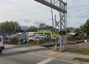 Fatal crash between train and car in kissimmee shuts down east vine street westbound