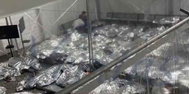 What is biden hiding? More photos from inside child detention facility