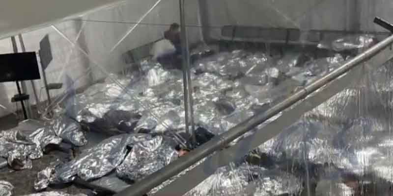 What is Biden Hiding? More photos from inside child detention facility