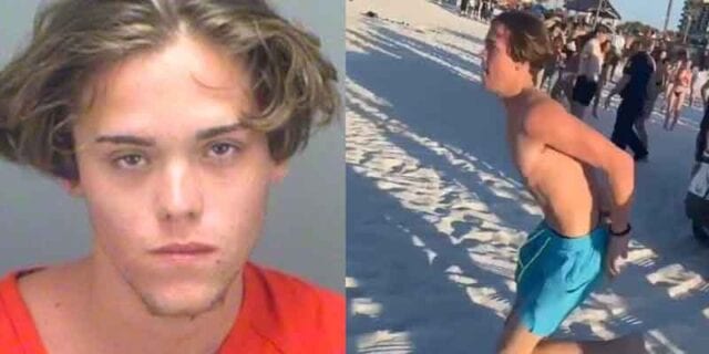 Spring breaker flees police in clearwater