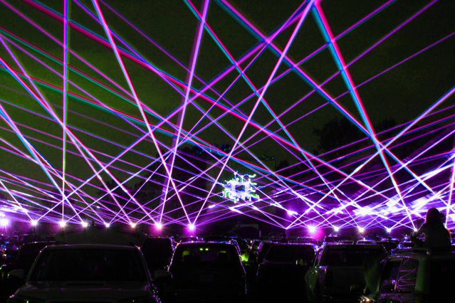 Six Flags Great Adventure to host Rockin' Laser Light Show Drive-In
