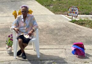 Community wishes 101-year-old elder with birthday driveby