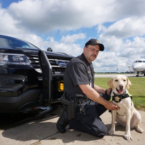 Summit county sheriff's k-9 passes - photo licensed by shore news network.