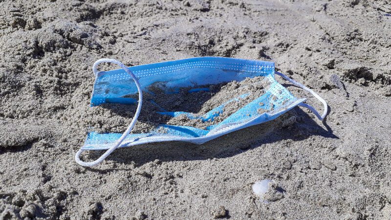 Facemasks washing up on Jersey Shore beaches, commissoner says