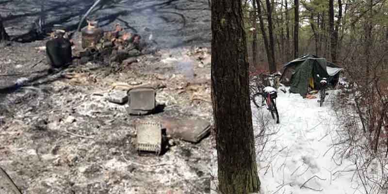 Homeless woman killed in Brick lost everything she had in Lakewood forest fire