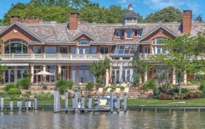 If you had 000000 you can purchase this Brielle waterfront mansion too