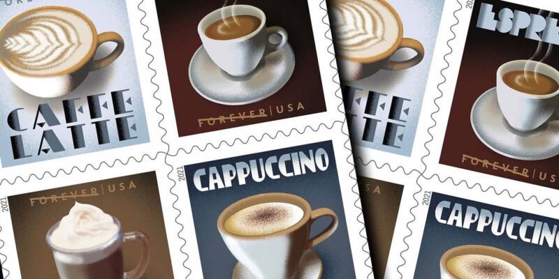 Post Office celebrates America's love for coffee in latest forever stamp
