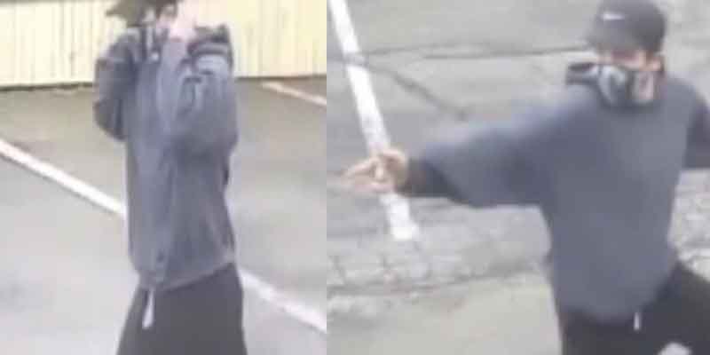 Donut shop robber not very good at his job