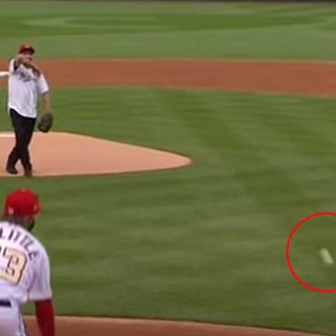 Fauci vs. Trump: who threw a worse first pitch at a baseball game. - photo licensed by shore news network.