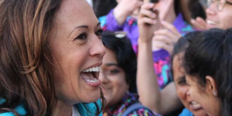 Kamala harris ain't got no time for no border crisis - photo licensed by shore news network.