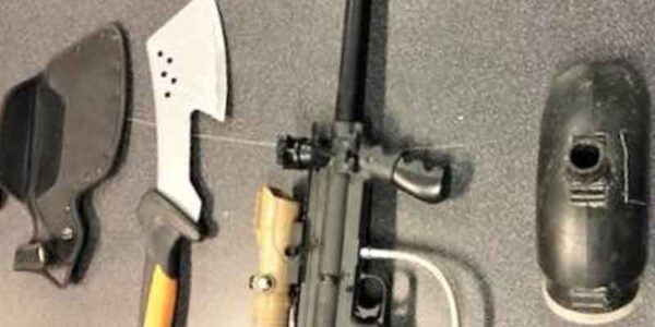 Man shooting Portland parkgoer with paintball gun attacked rangers with machete