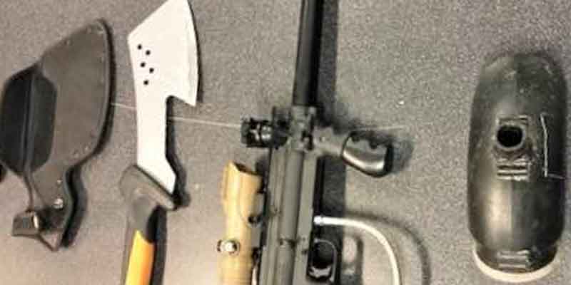 Man shooting Portland parkgoer with paintball gun attacked rangers with machete