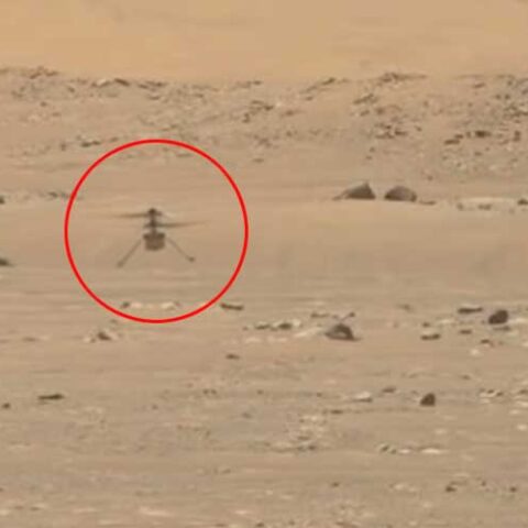 Humans just flew a helicopter on the planet mars. Here's the video - photo licensed by shore news network.