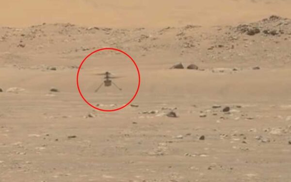 Humans just flew a helicopter on the planet Mars. Here's the video
