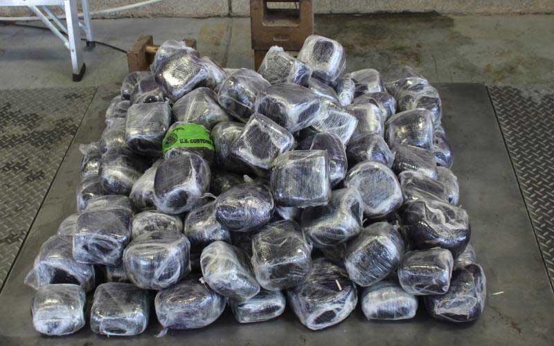 Huge 217-pound meth haul worth $4.3 million hidden inside pickle shipment stopped at U.S.-Mexico border