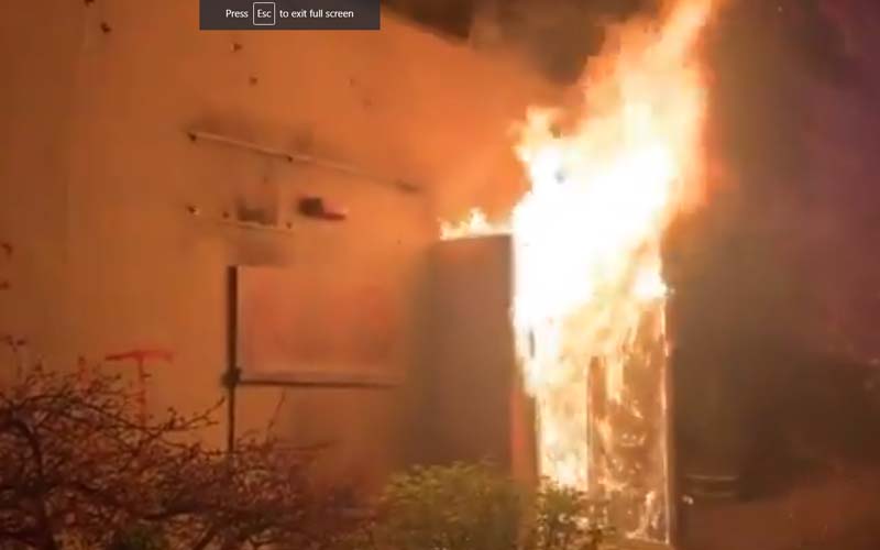 Left-wing radical arrested for trying to burn Portland Police building