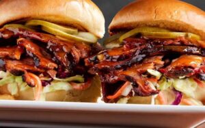 Smoked brisket on the menu this summer at quaker steak and lube