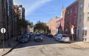 Man shot dead on etting street in baltimore
