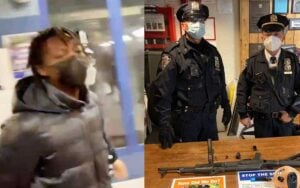 Ohio man arrested in Times Square with AK 47 fully loaded magazine and bong mask