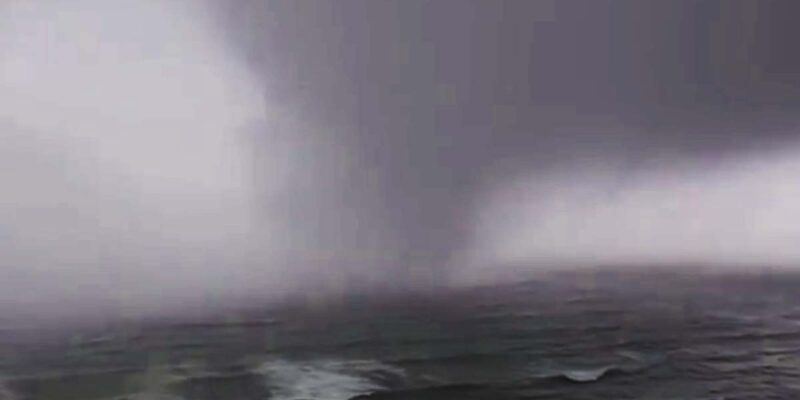 Family watches, records as tornado came at them from the Gulf of Mexico