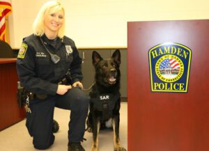 Hamden man charged for trashing cvs, punching police k-9 sar