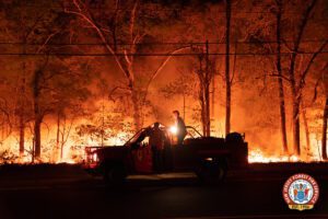 Second pine barrens fire erupts as first one wraps up