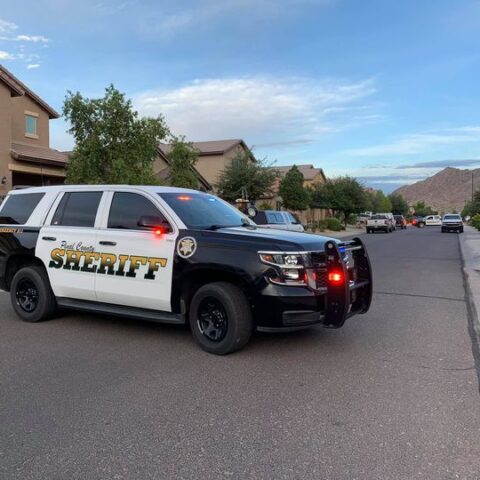 Police shoot and kill 80-year-old stabbing himself with scissors - photo licensed by shore news network.