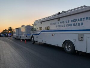 Phoenix police shoot armed man violating protection order after call by concerned children