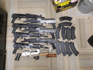National guard soldier finds stolen weapons cache near mexico border