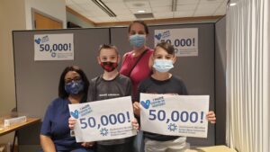 Jersey shore university medical center administers 50k covid vaccine dose