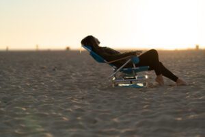 New jersey company hoping to turn heads with new swivel beach chair