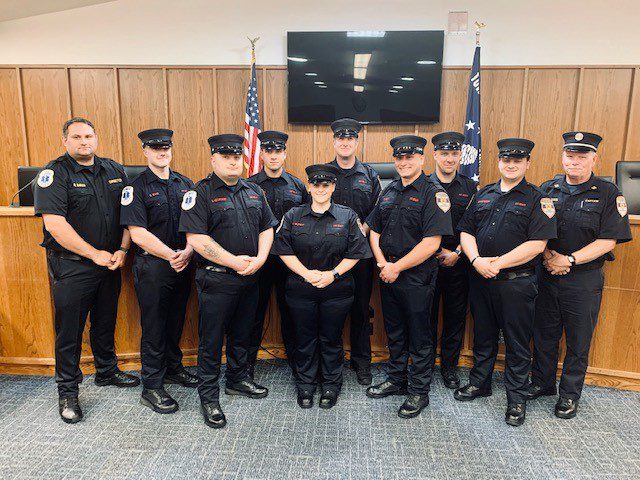 New firefighters sworn in at Manchester township meeting