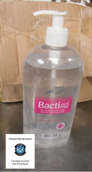 34 Pounds of Illegal Ketamine Found in Hand Sanitizer seized by Customs