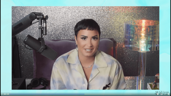 Demi lovato announces they are now non-binary - photo licensed by shore news network.