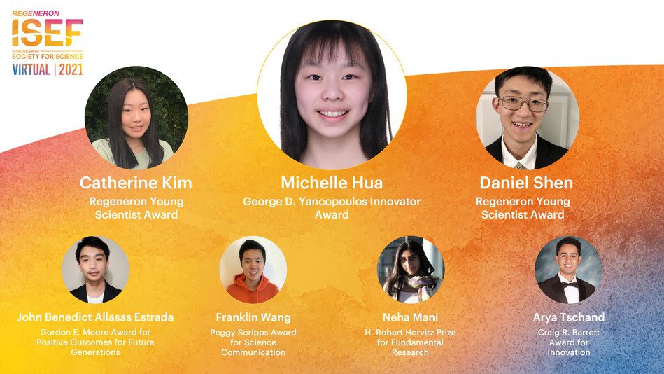 Local teens among top winners at 2021 Regeneron science competition