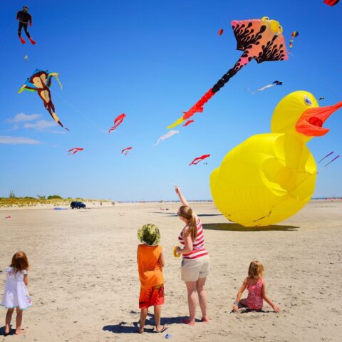 Wildwoods international kite festival set to color the skies - photo licensed by shore news network.