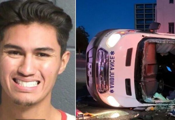 Emt crew survives crash with dwi driver blowing stop sign - photo licensed by shore news network.