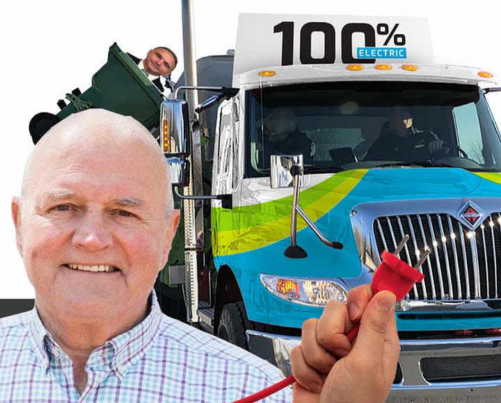 Toms River kicks off Green New Dpw with purchase of $500,000 electric garbage truck