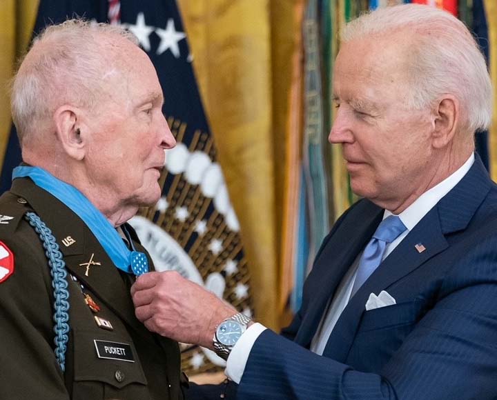 94-year-old Korean War veteran awarded Medal of Honor 71 years later