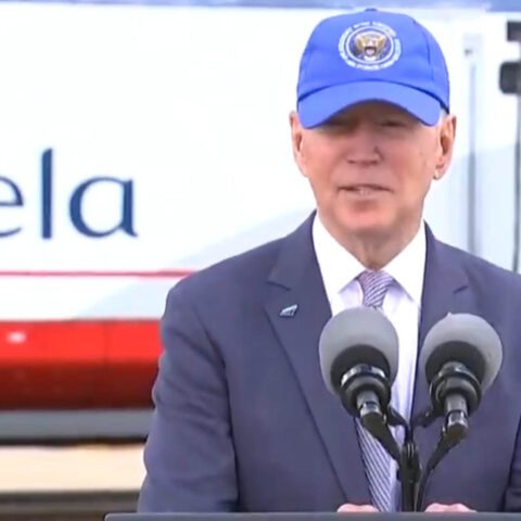 Derailed: biden's heartfelt amtrak story was a complete lie records show - photo licensed by shore news network.
