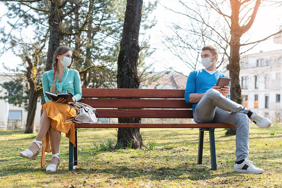 In New Jersey you don't need to social distance anymore after Friday